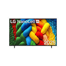 LG NANO80 50" 4K UHD NanoCell AI Smart TV (2025) - 50NANO80A3B