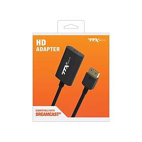 TTX Tech 849172017566 TTX HD Adapter for Dreamcast VGA udgang til HD skærm