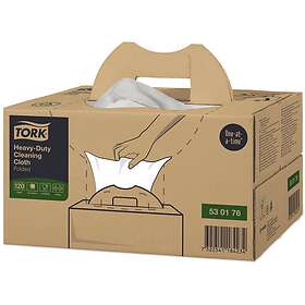 TORK Cleaning Cloth Heavy Duty White 120
