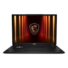MSI Stealth 18 HX AI A2XWJG-048XES 18" Core Ultra 9 275HX 64GB RAM 2TB SSD RTX 5