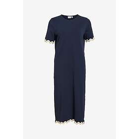 Vila Vicalisa O-neck S/S Midi Mekko