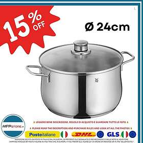WMF Diadem Plus Soppgryta Rund 24cm 6.5L (med lock)