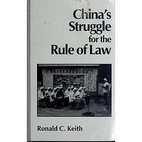 China’s Struggle for the Rule of Law Innbundet