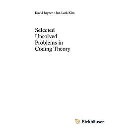 Selected Unsolved Problems in Coding Theory Hardcover