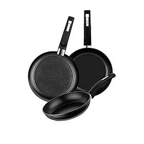 BRA HOMEMB014 Set de poêles 3pcs (18cm,22cm,26cm)