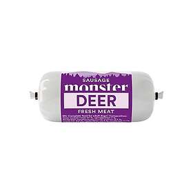 Monster Pet Food Korv Hund Godis Hjort 12x400g