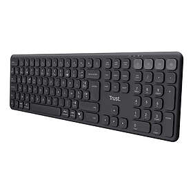 Trust Vaiya Universel USB + RF Sans Fil + Bluetooth US Noir (US)
