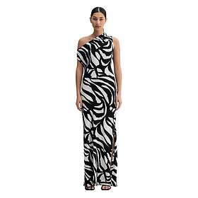 Ahlvar Gallery Lacy Zebra Print Maxi Mekko