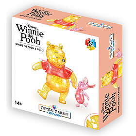 Disney Crystal Gallery Pooh & Piglet 57 Pieces
