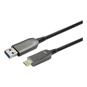 VivoLink PROUSBCAMMOP20 USB-A till USB-C USB 3.2 Gen 1 20 m