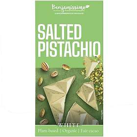 Benjamissimo Vit Choklad Salt & Pistage 60g