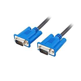 Lanberg VGA Kabel Hd-15 (Vga) till Hd-15 (Vga) 1.8m CA-VGAC-10CU-0018-BK