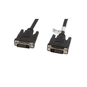 Lanberg DVI-D till DVI-D Kabel 3m CA-DVID-10CC-0030-BK