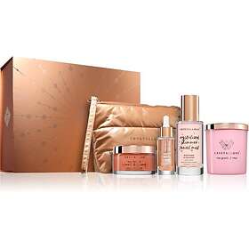 Crystallove The Pink Glow Ritual Coffret cadeau pour Femmes (5 pcs)