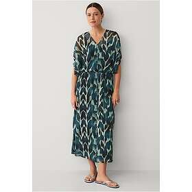 Ellos Collection Kaftan Mönstrad Lång Klänning