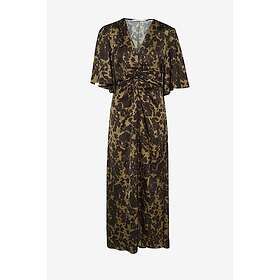 Gestuz CamoaGZ Smock Puff Sleeve Maxi Klänning
