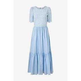 byTimo Maxi Broderie Anglaise Maxi Kjole