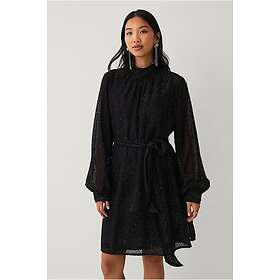 Ellos Collection Lurex Med Knytskärp Klänning