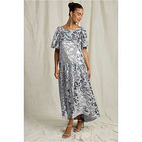 Joelle Maxi Puff Sleeve Klänning