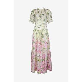 byTimo Organza Maxi Kjole Puff Erme