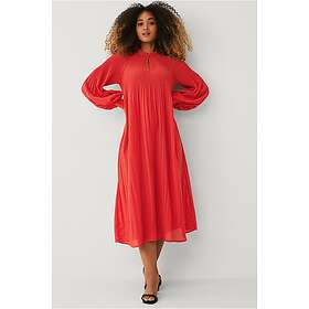 Ellos Collection Plissert Maxi Kjole