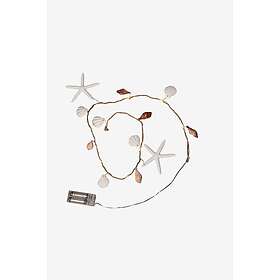 Star Trading Seaside Shells Valonpanta Beige (10 LED)