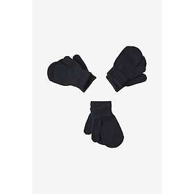 Ellos Collection Knitted Mittens 3-pack (Jr)