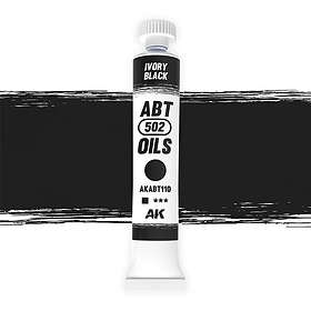 AK Oil Colour Ivory Black