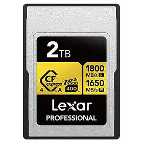Lexar Professional Gold CFexpress 4.0 Type A 1800/1650MB/s 2Tt