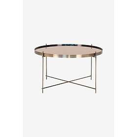 House Nordic Sällbord Louisville ø70xh40cm Mässing Stål Glas