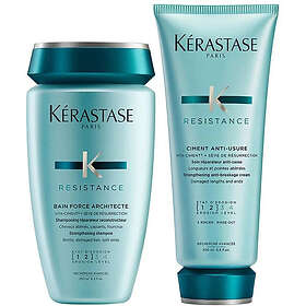 Kerastase Resistance Shampoo & Ciment Anti-Usure Set (250ml, 200ml)