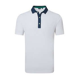 FootJoy Star Geo Trim Pique Polo Shirt (Herr)