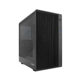 CoolBox COO-CHA-GM350-0 (Sort/Røget glas)