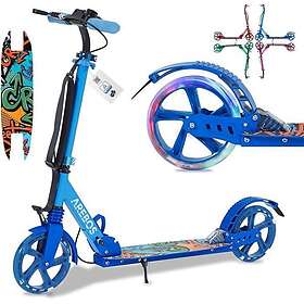 Arebos Cityroller Trottinette Pliable LED