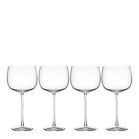 Kosta Boda Nutid Rødvinssglass 71cl 4-pack