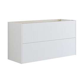 Dansani Inzo Classic Højskap 2 Skuffer 120x64x44cm Hvit Matt (T18-N010)