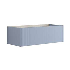 Dansani Inzo Classic Badegavlskap 100cm Lyseblå Matt (T03-N016)