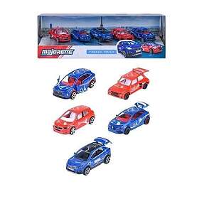 Smoby Majorette French Touch Toy Car 5-pack