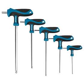 Cocraft T-Håndtak Hex Nøkkel Sett 3-8mm 5pcs