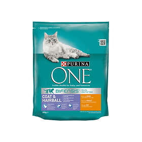 Purina ONE Coat & Hairball Chicken Tørrmat 800g