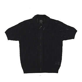 HUF Monogram Jacquard Zip Polo Shirt (Herr)