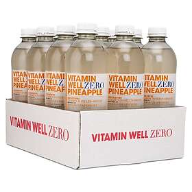 Vitamin Well Zero Ananas 355ml 12 pack