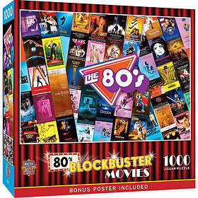 Master 80s Blockbuster Movies 1000 Pieces