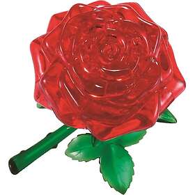 Crystal Puzzle Rose Rød 44 Brikker