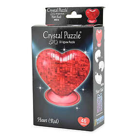 Crystal Sydän Punainen 46 Pieces
