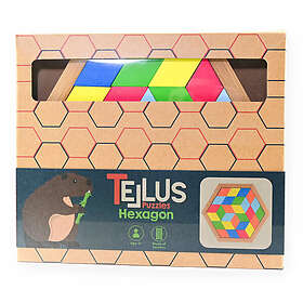 Robetoy Tellus Puzzle Hexagon 27 Pieces