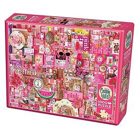 Cobble Hill Pink 1000 Pieces