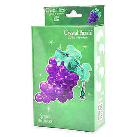 Crystal Puzzle Druvor Lila 46 Bitar