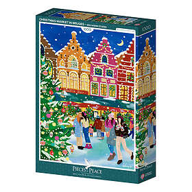 Pieces & Peace Christmas Market in Bruges 1000 Pieces