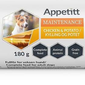 Appetitt Maintenance Voksen Hund Mat 0,18kg